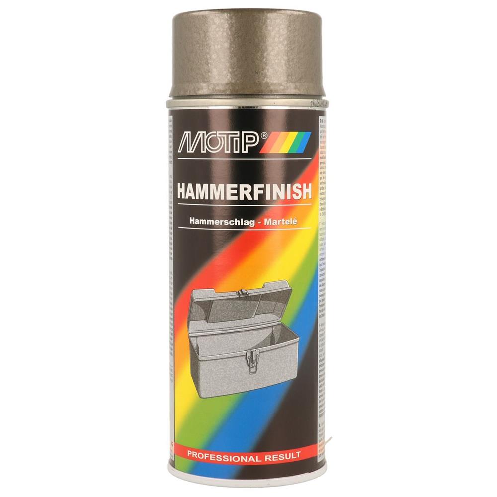 Aerossol Gray Martele Efeito Paint 400ml Motip. Sua obra, nossa especialidade. Angola-Materiais.shop.