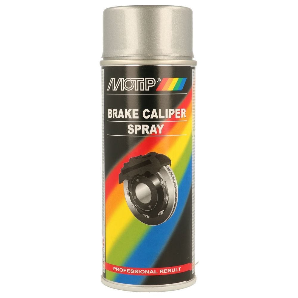 Tinta de freio de freio prateado aerossol brilhante 400ml Motip. Construção inteligente começa aqui. Angola-Materiais.shop, sua fonte confiável de materiais profissionais.