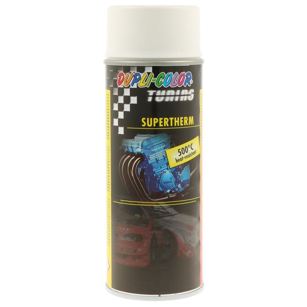 Tinta de alta temperatura 500 ° C Aerossol branco 400ml Dupli Color. O parceiro definitivo para sua construção. Angola-Materiais.shop.