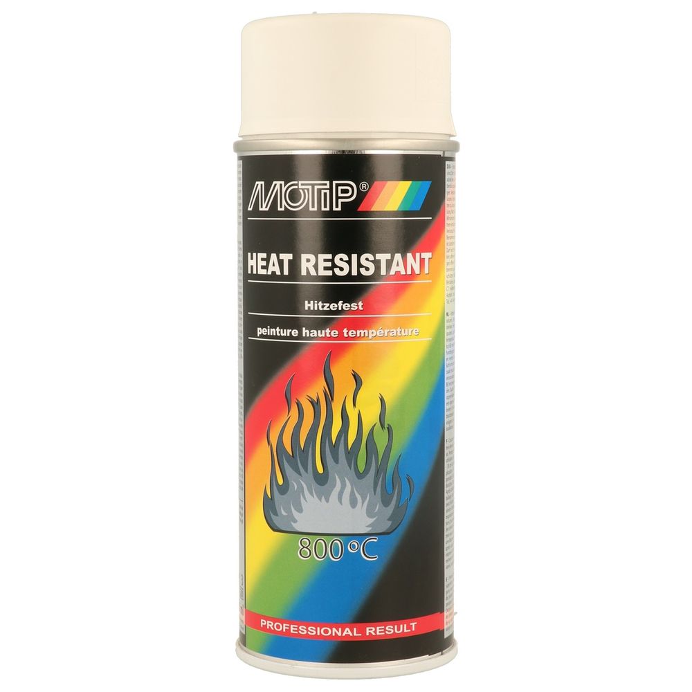 Tinta de alta temperatura 800 ° C Aerossol branco 400ml Motip. Explore nosso catálogo extenso de materiais industriais e de construção na Angola-Materiais.shop. Entregamos qualidade e confiabilidade.