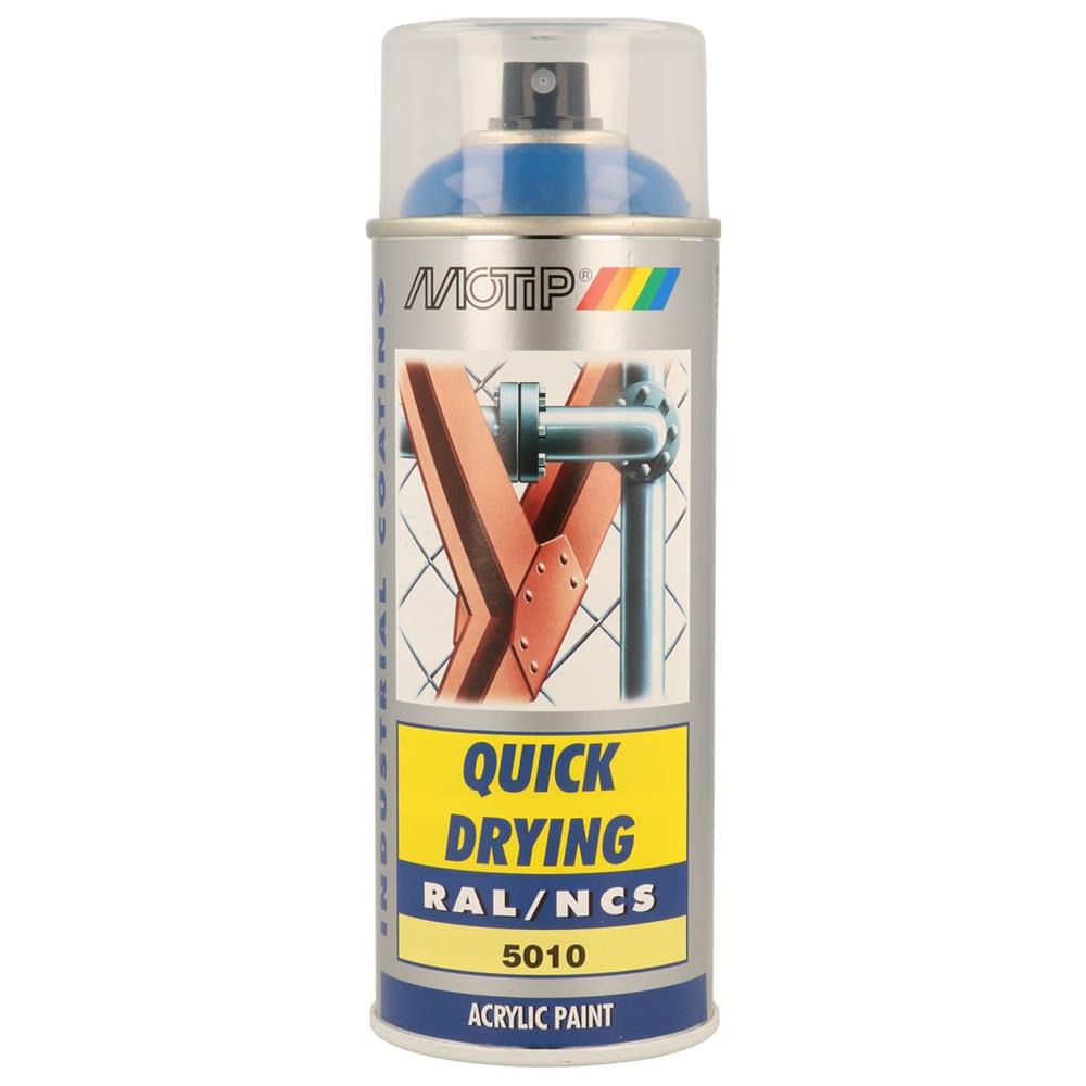 Ral acryl ral5010 pintura shrons aerossol 400ml Motip. Construindo Angola, um material de cada vez. Angola-Materiais.shop.