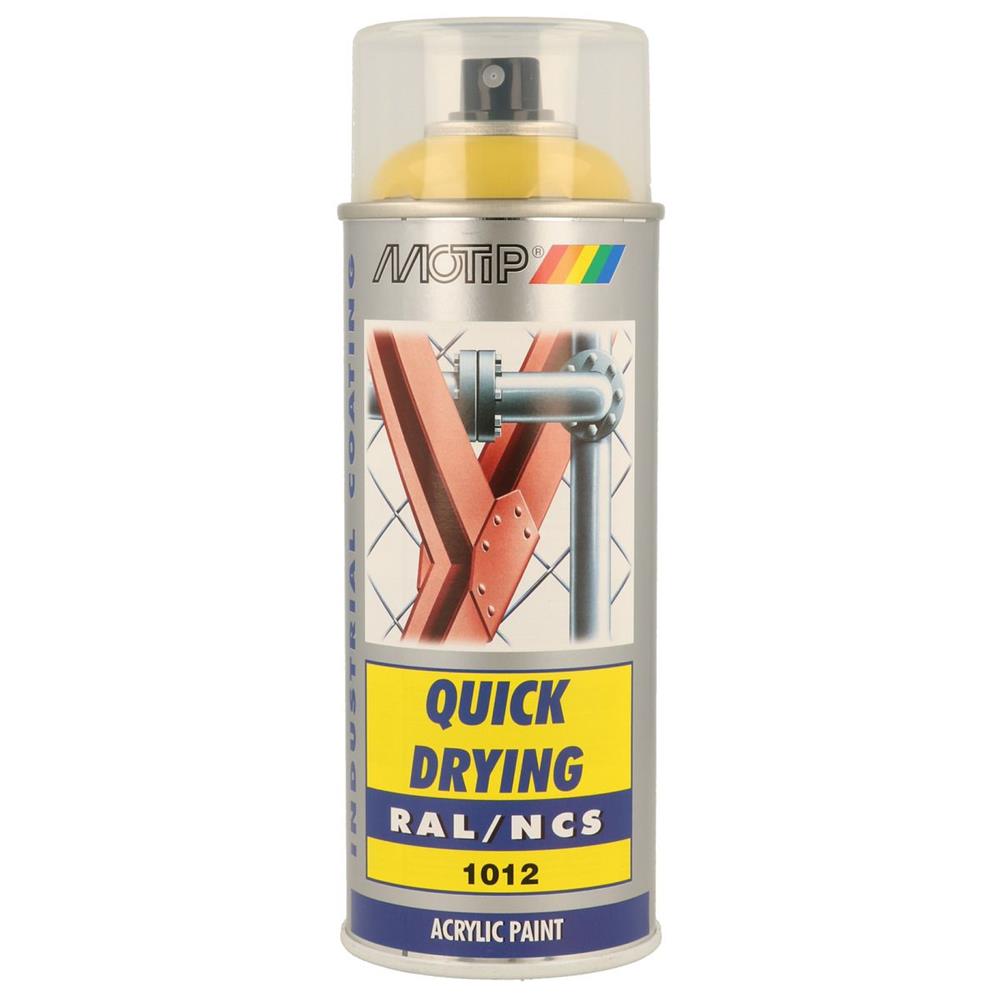 Ral acryl ral1012 pintando motip de aerossol brilhante 400ml. Precisão, durabilidade e eficiência na Angola-Materiais.shop.