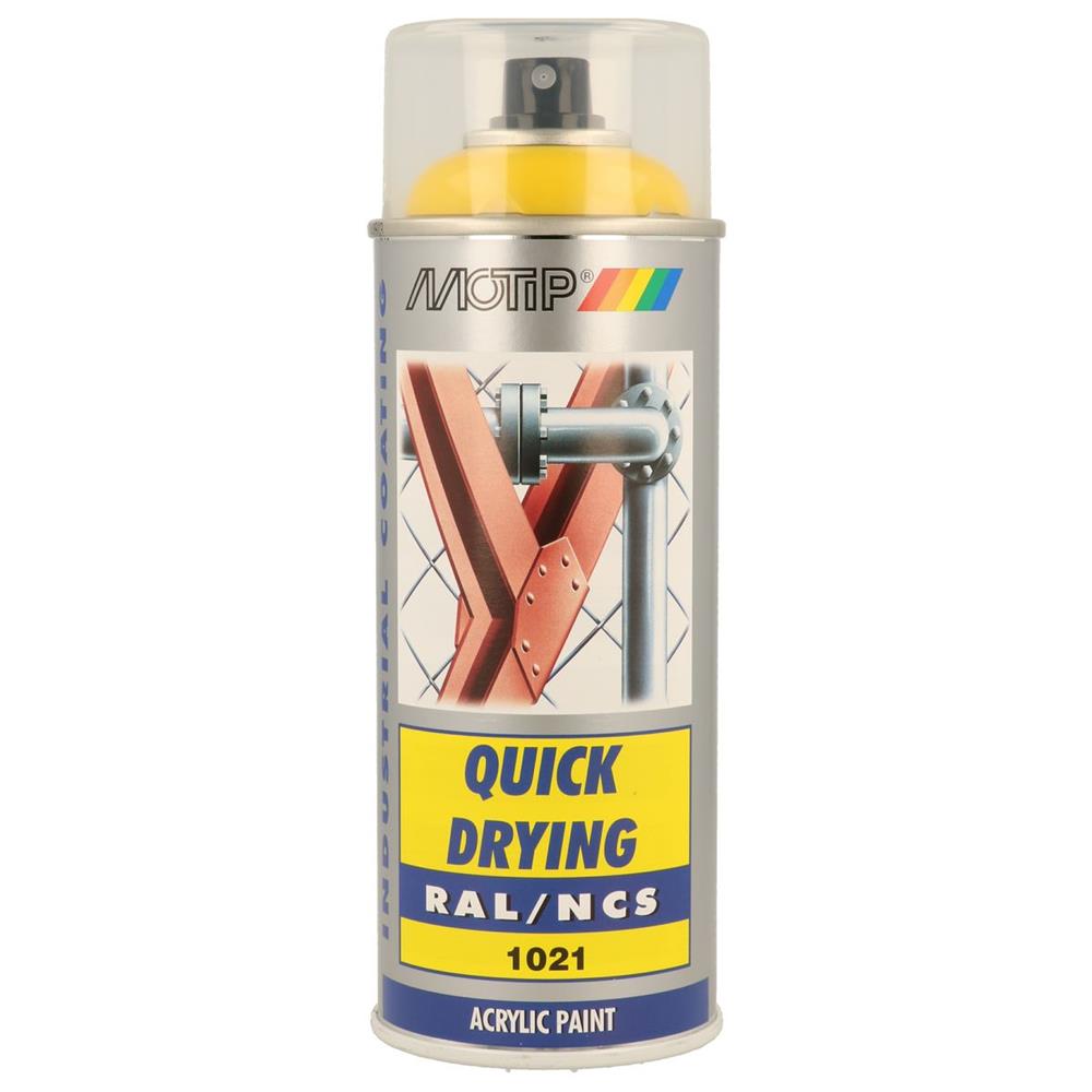 Ral acryl ral1021 pintando aerossol 400ml Motip. Compre materiais hidráulicos e elétricos duráveis na Angola-Materiais.shop. Estamos comprometidos com a excelência.