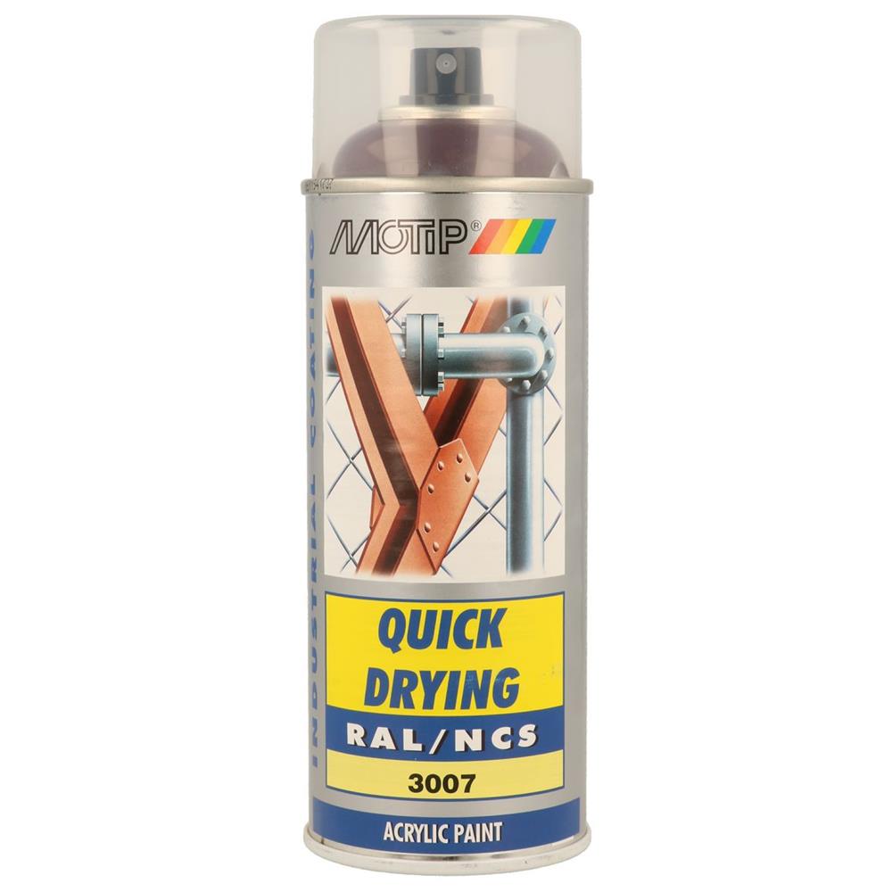 Ral acryl ral3007 pintura rally aerosol 400ml Motip. Angola-Materiais.shop - A maior variedade de materiais de construção em Angola. Compre online com facilidade e segurança.