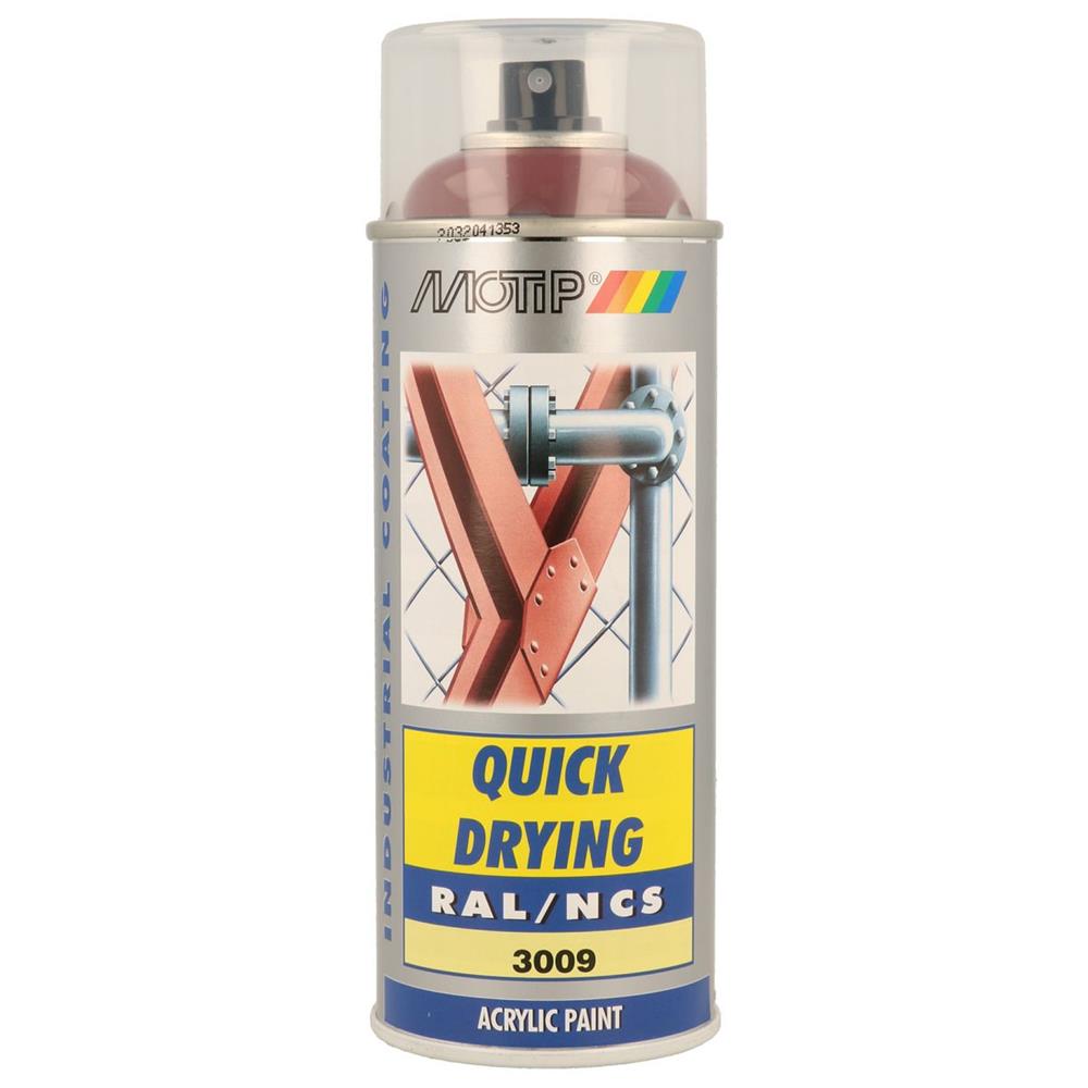 Ral acryl ral3009 pintura ralse aerossol 400ml Motip. Ferramentas profissionais para resultados excepcionais. Angola-Materiais.shop.