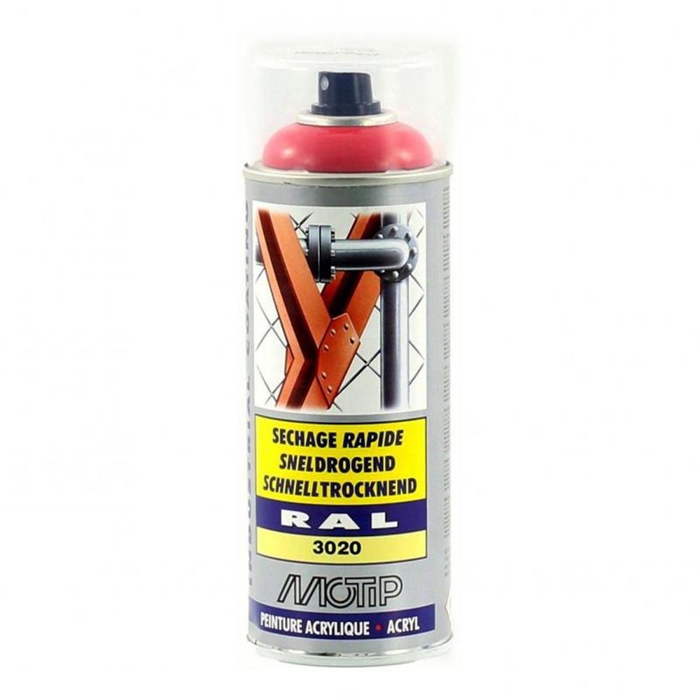 Ral acryl ral3020 pintura motip aerossol brilhante 400ml. Entregas rápidas, produtos de primeira. Angola-Materiais.shop em todas as cidades de Angola.