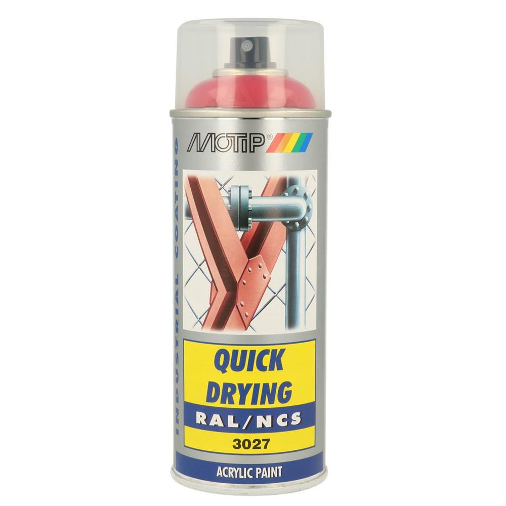 RAL ACRYL RAL3027 PINTULA BRILHANTE AEROSOL 400ML MOTIP. Cada clique, um passo mais perto do seu projeto perfeito. Angola-Materiais.shop.