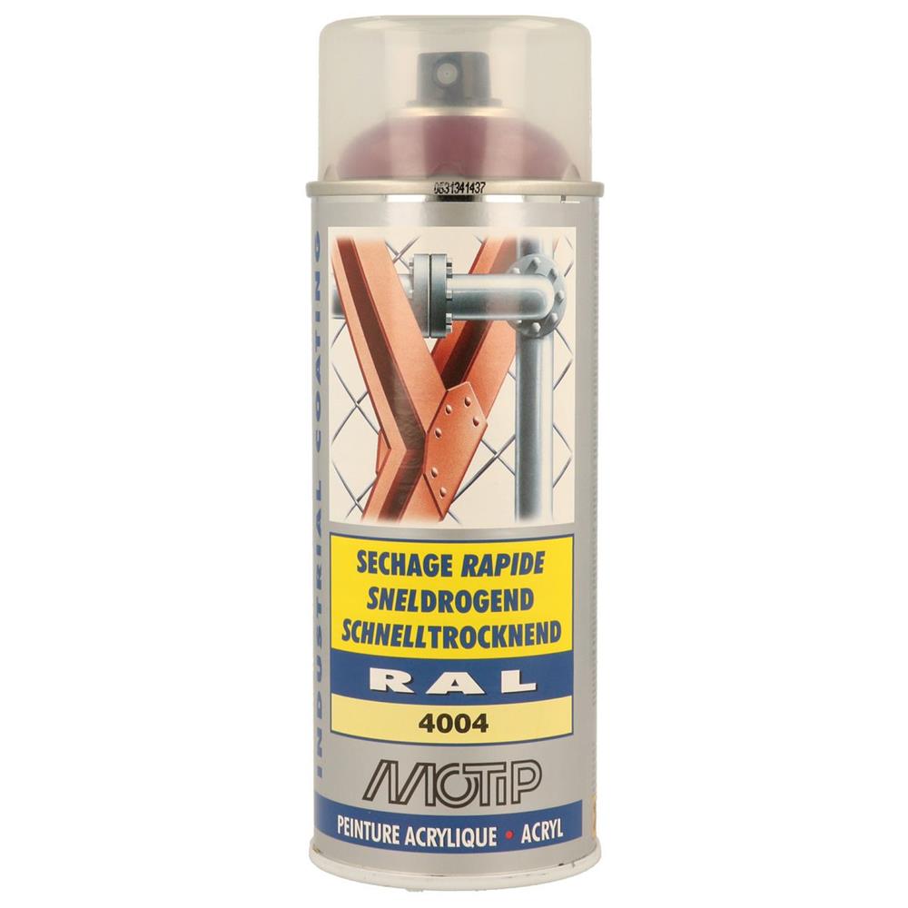 Ral acryl ral4004 pintando aerosol 400ml Motip. Angola-Materiais.shop oferece materiais de construção e hardware de alta qualidade. Encontre tudo o que precisa para os seus projetos em um único lugar.