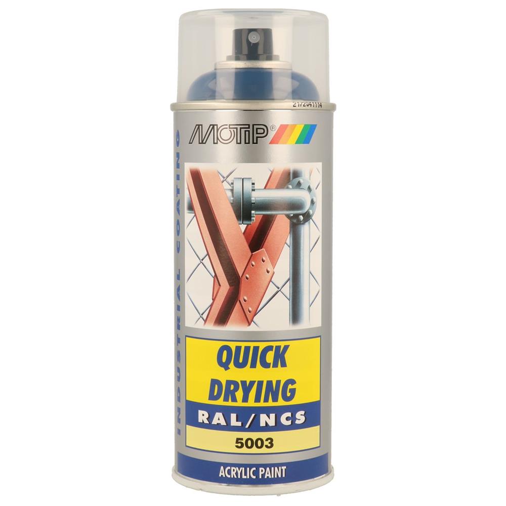 Ral acryl ral5003 pintura ral5003 aerosol 400ml Motip. Sua construção, nossa missão. Angola-Materiais.shop entrega em todo o país.