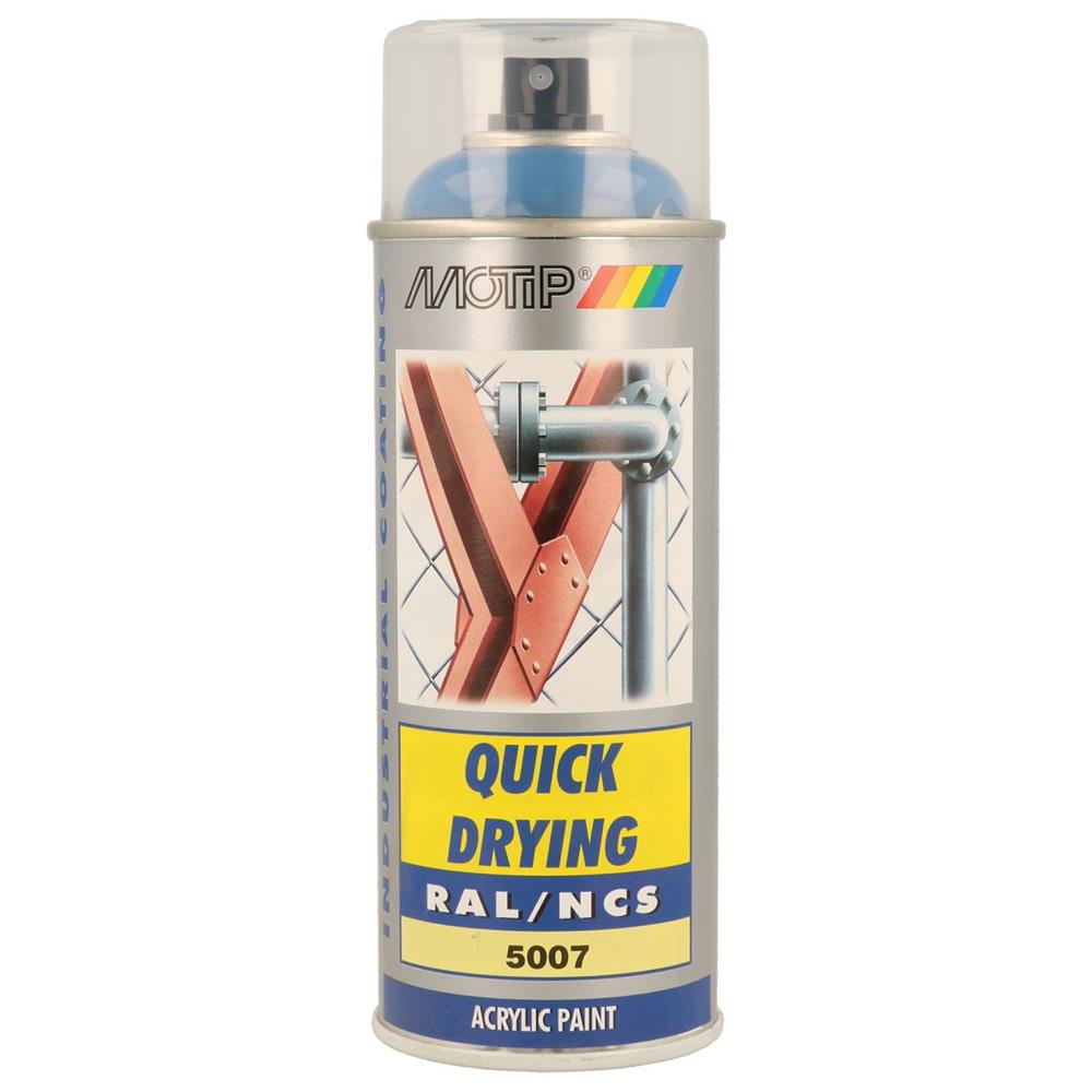 Ral acryl ral5007 pintando shrons aerosol 400ml Motip. Conectando profissionais a soluções de construção de elite. Angola-Materiais.shop.