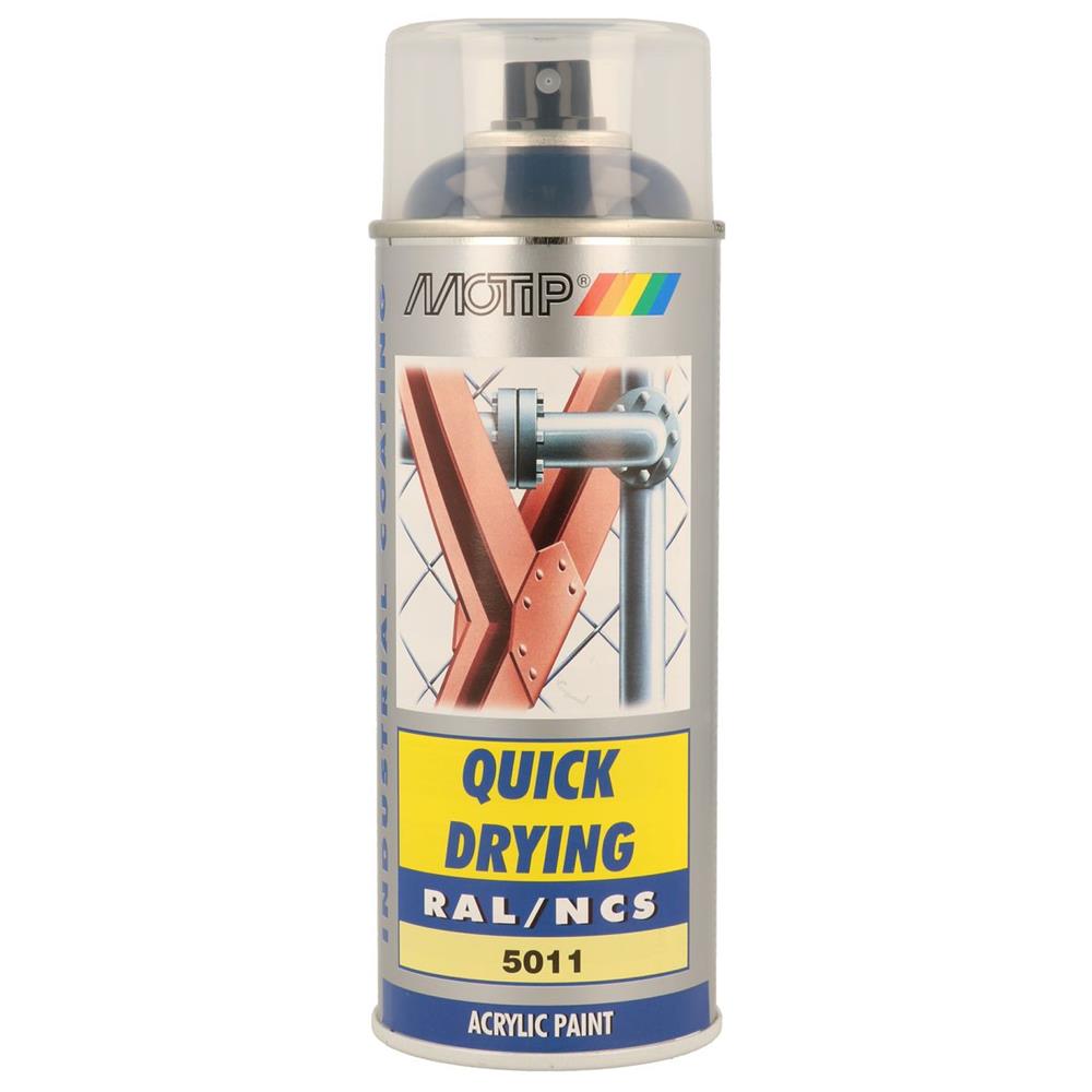 Ral acryl ral5011 pintura aerossol 400ml Motip. A força dos melhores materiais ao seu alcance. Angola-Materiais.shop.