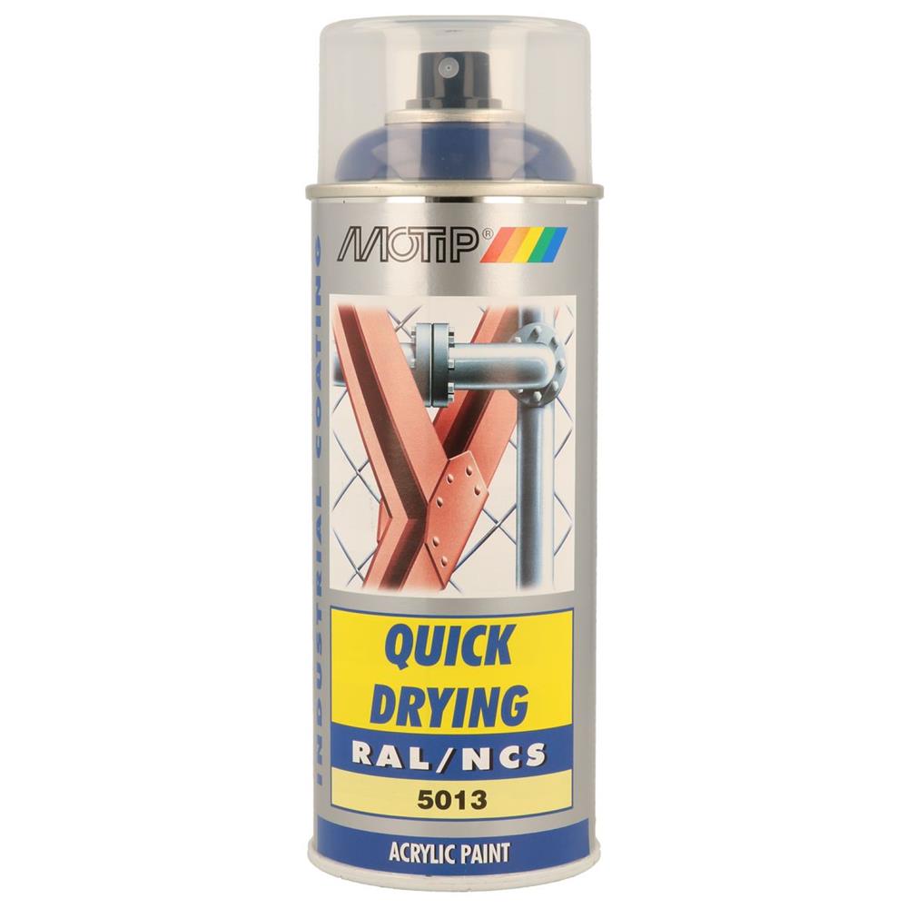 Ral acryl ral5013 pintando shrone aerossol 400ml Motip. Sua construção, nossa missão. Angola-Materiais.shop entrega em todo o país.