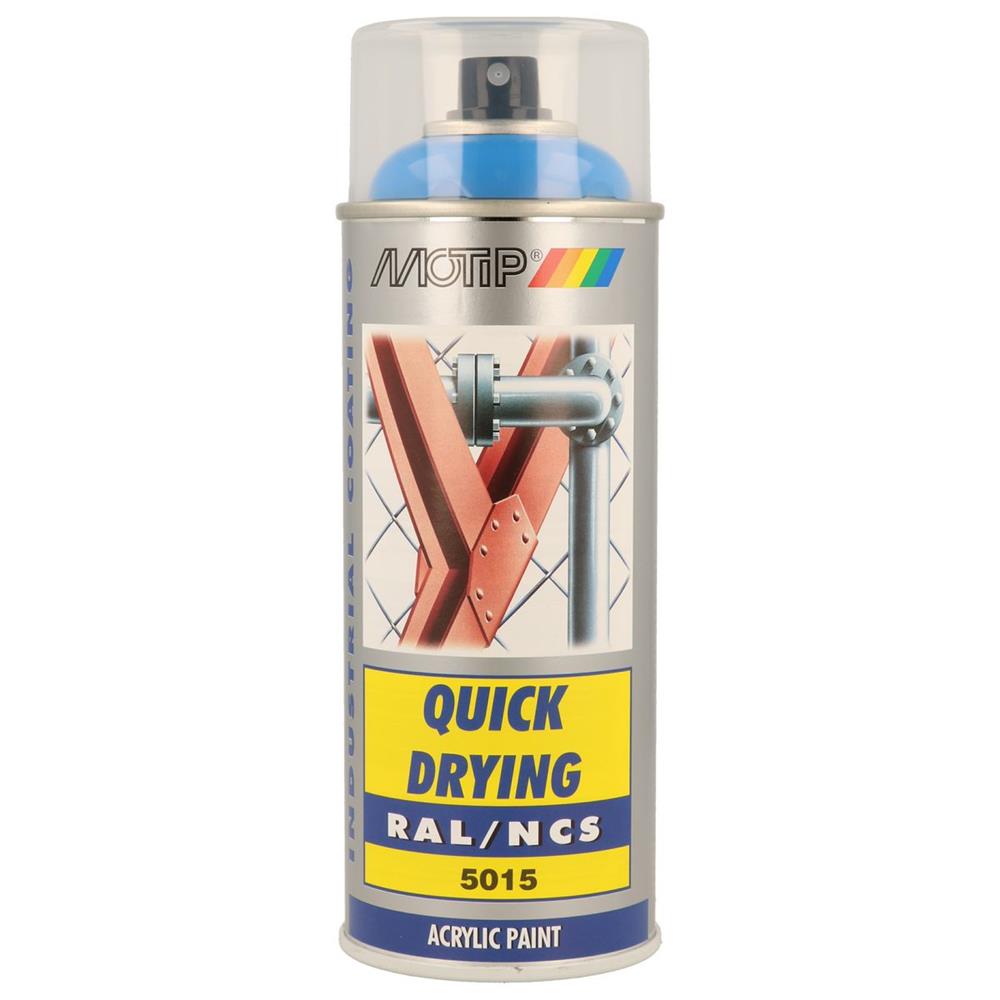 Ral acryl ral5015 pintando aerossol 400ml Motip. Materiais de elite para construtores de sucesso. Angola-Materiais.shop.