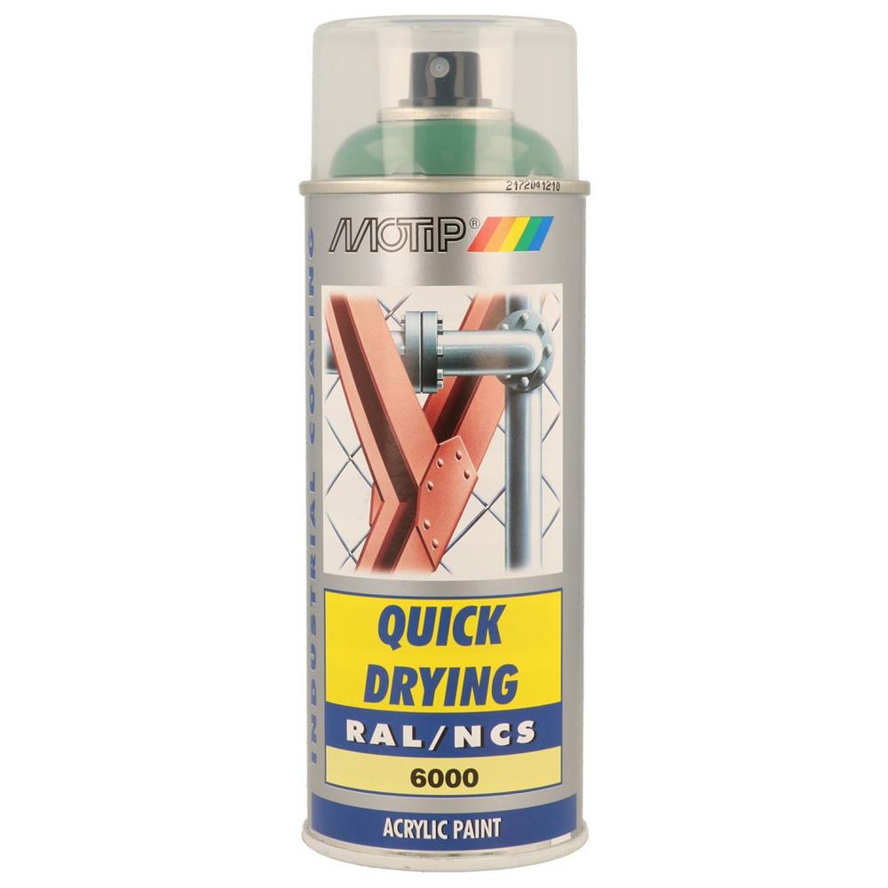 Ral acryl ral6000 pintura shonl aerosol 400ml Motip. Entrega rápida e confiável em todas as cidades de Angola. Angola-Materiais.shop, a sua solução completa para materiais de construção.