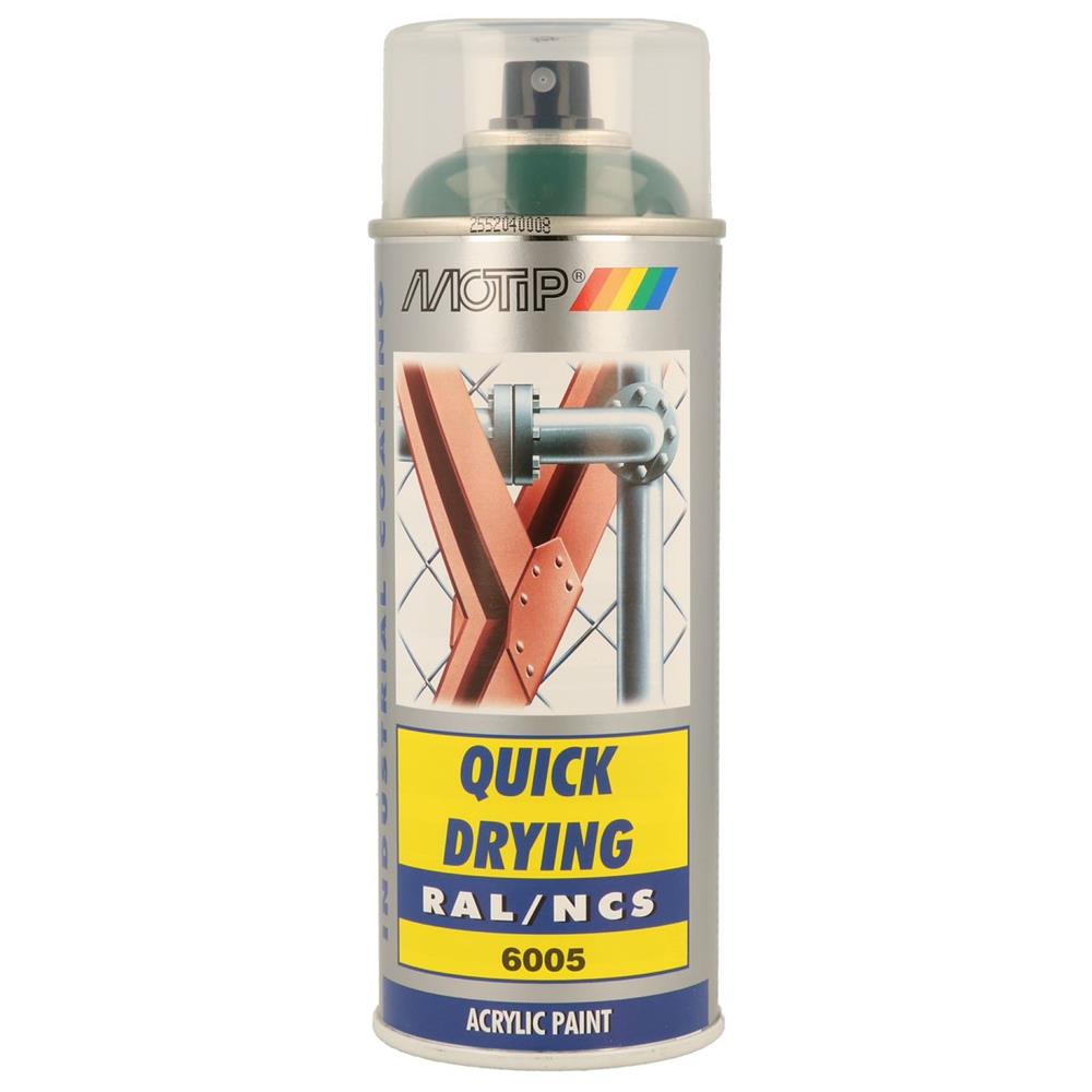 Ral acryl ral6005 pintando aerosol 400ml Motip. Angola-Materiais.shop fornece materiais industriais e hardware premium. Confie em nós para todas as suas necessidades de construção.