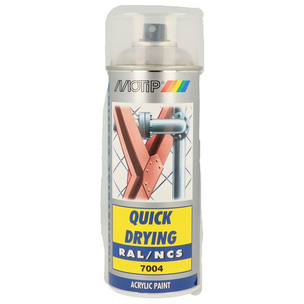 Ral acryl ral7004 pintando aerossol 400ml Motip. Entregas rápidas, produtos de primeira. Angola-Materiais.shop em todas as cidades de Angola.