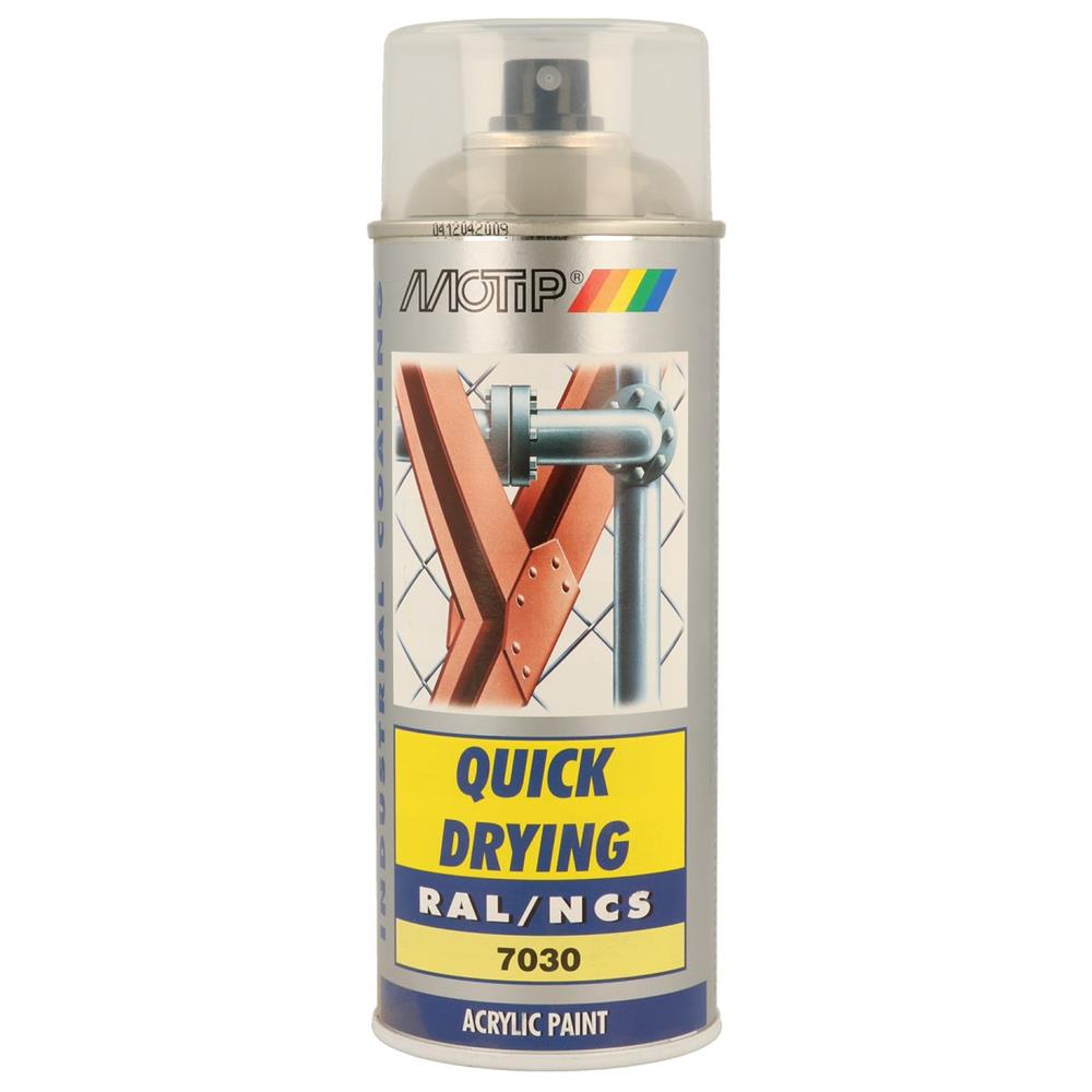 Ral acryl ral7030 pintura shonl aerosol 400ml Motip. Qualidade garantida em cada produto na Angola-Materiais.shop. Construa o futuro com os melhores materiais do mercado.