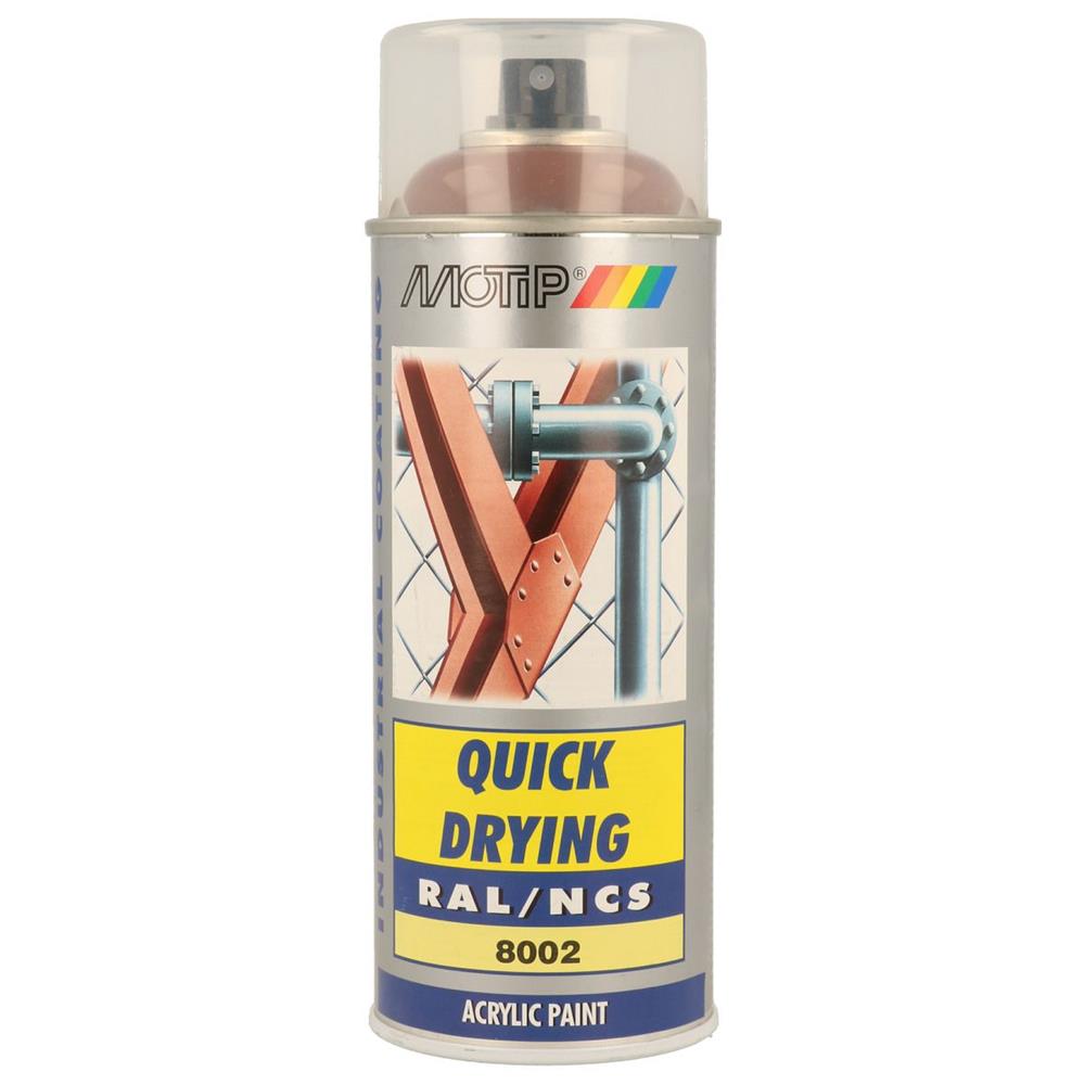 Ral acryl ral8002 pintando motip shrone aerossol 400ml. Qualidade garantida em cada produto na Angola-Materiais.shop. Construa o futuro com os melhores materiais do mercado.