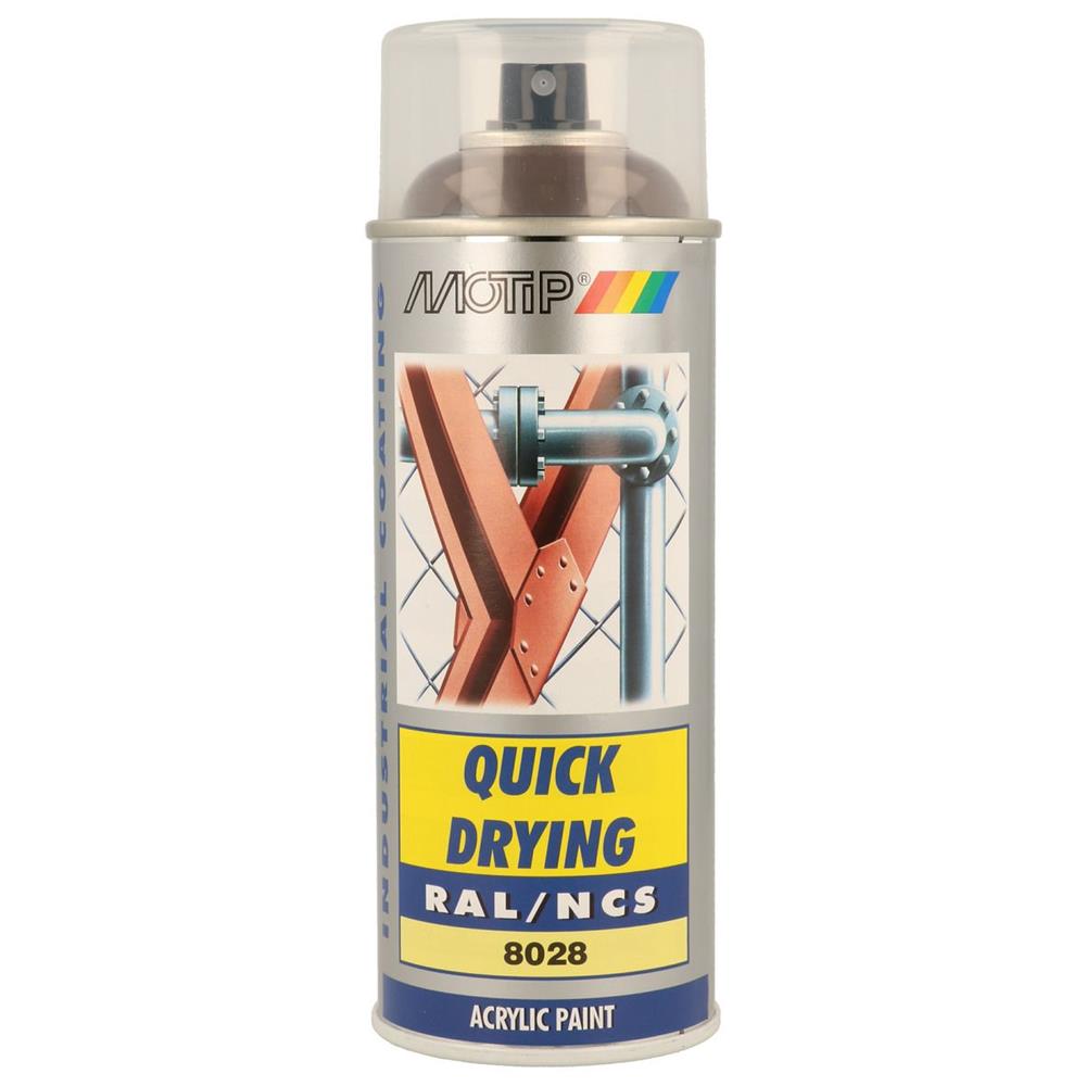 Ral acryl ral8028 pintando shrons aerossol 400ml Motip. Angola-Materiais.shop está dedicada a fornecer materiais de construção e hardware de primeira classe. A sua satisfação é a nossa prioridade.