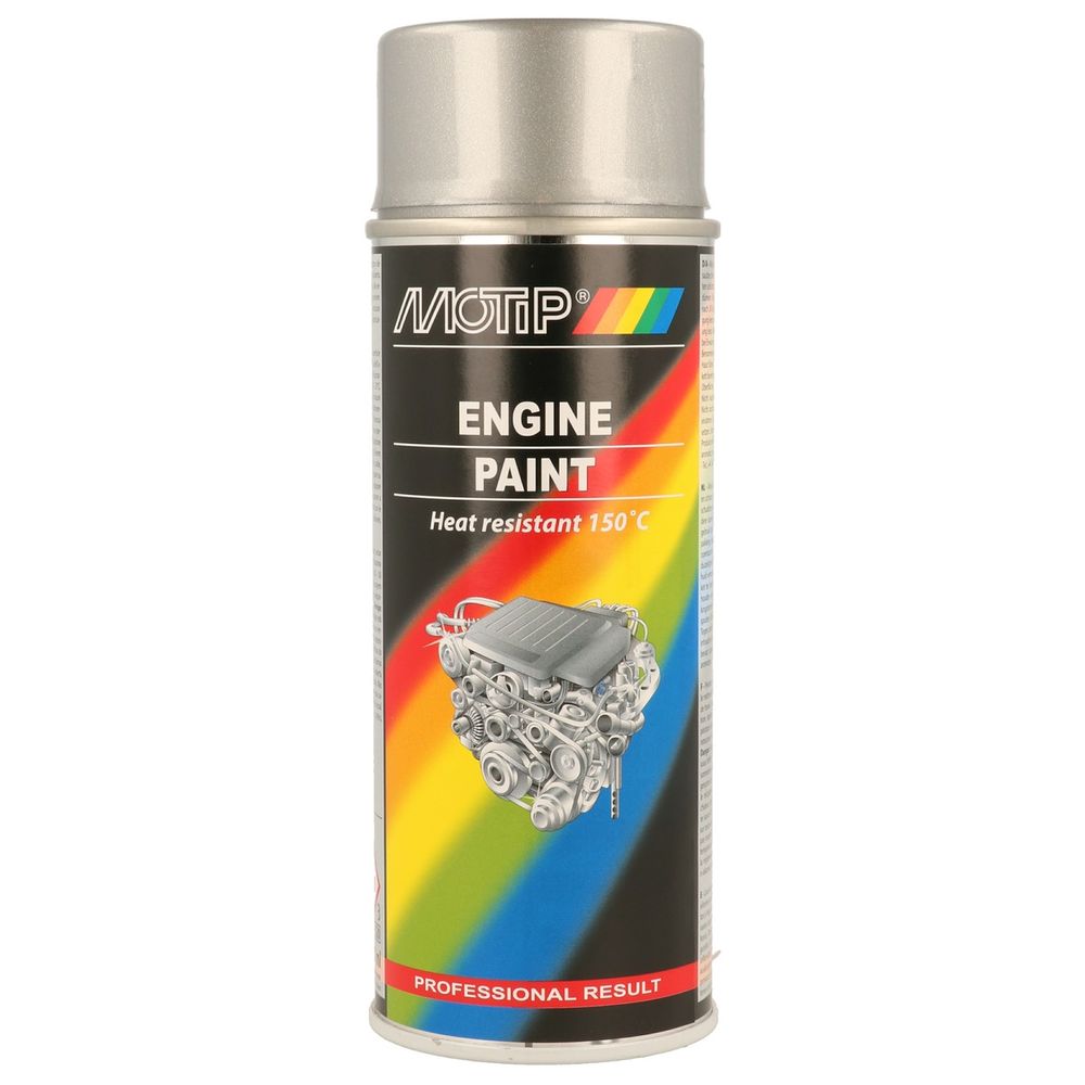 Tinta de motor de alumínio brilhante 150 ° C Aerossol 400ml Motip. Materiais de construção sob medida para cada projeto. Angola-Materiais.shop, sua solução personalizada.