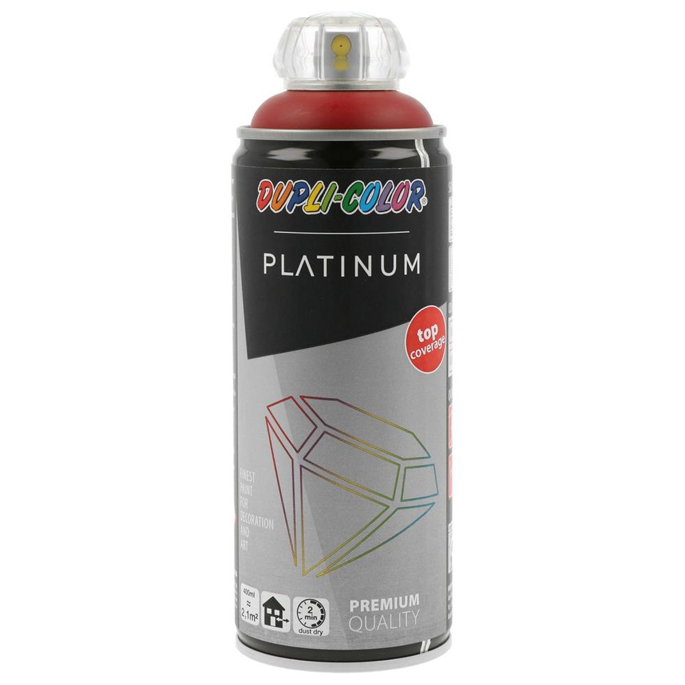 Pintura de platina vermelha tráfego de aerossol 400ml Dupli Color. Materiais de construção de ponta, preços acessíveis. Bem-vindo à Angola-Materiais.shop.