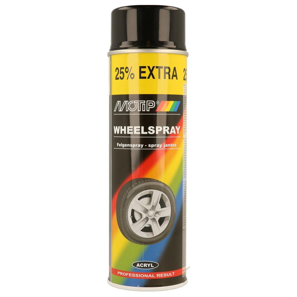 Pintura para Black Black Rims Aerosol 500ml Motip. Entregas rápidas, produtos de primeira. Angola-Materiais.shop em todas as cidades de Angola.