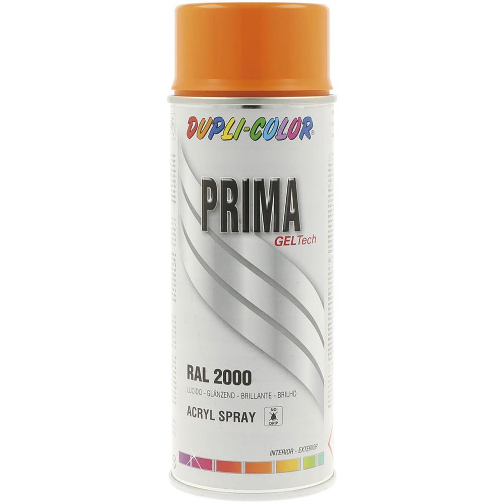 Prima Ral 2000 Paint 2000 Shiny Yellow 400ml Dupli Color. Sua visão, nossos materiais. Juntos, construímos o futuro. Angola-Materiais.shop.