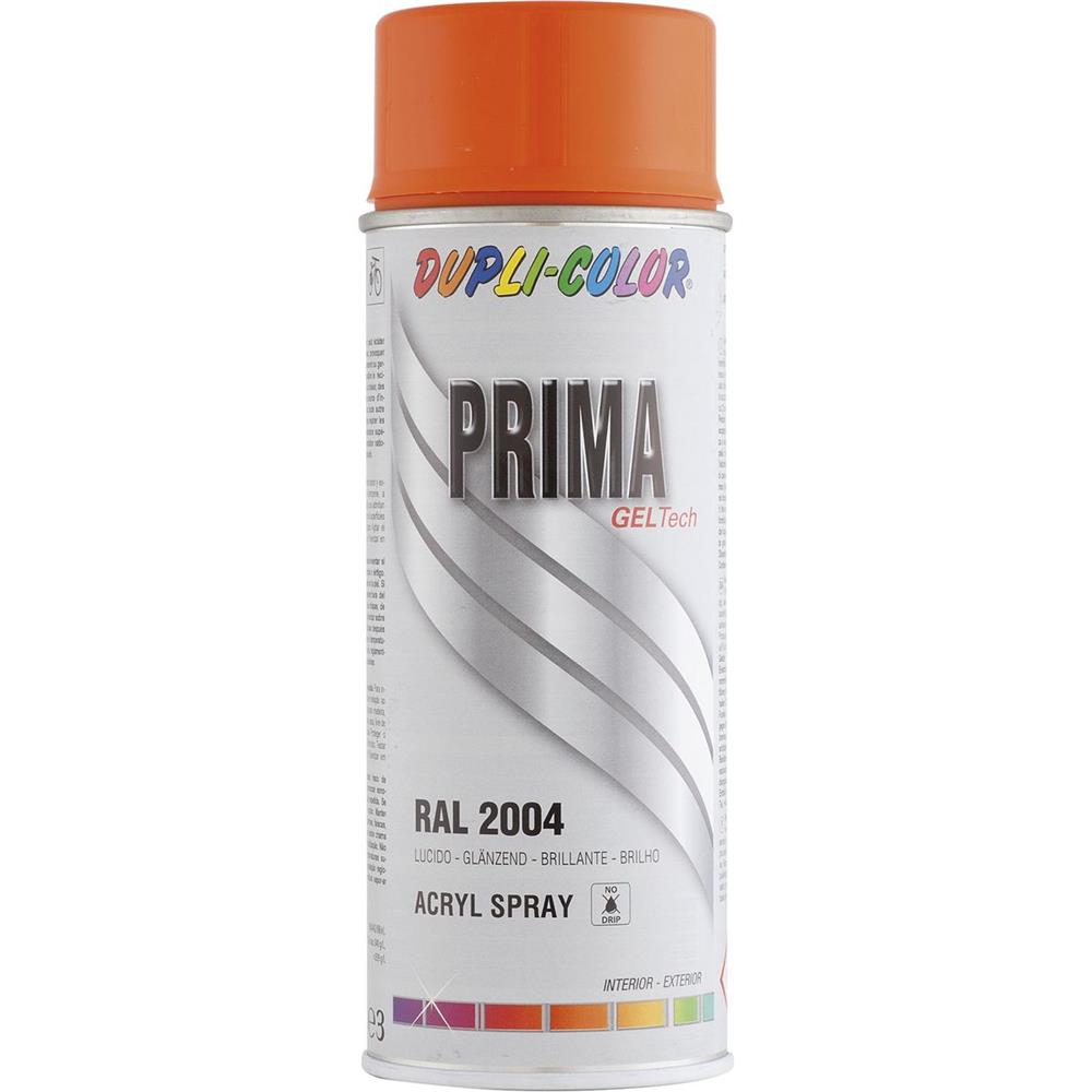 Pintura prima ral 2004 puro brilhante 400ml dupli cor. Sua construção, nossa missão. Angola-Materiais.shop entrega em todo o país.