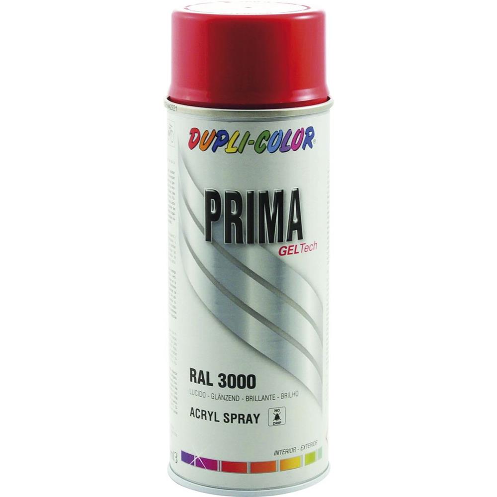 Prima Ral 3000 tinta vermelha brilhante Fire 400ml Dupli Color. Eficiência, qualidade e confiança em um só lugar. Angola-Materiais.shop.