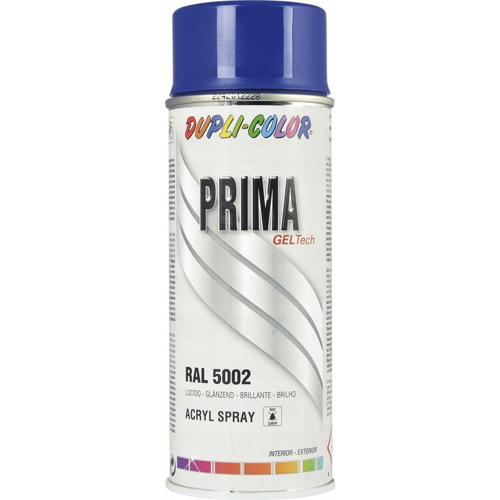 Prima Ral 5002 Blilliant Blue Paint 400ml Dupli Color. A revolução dos materiais de construção está aqui. Angola-Materiais.shop.
