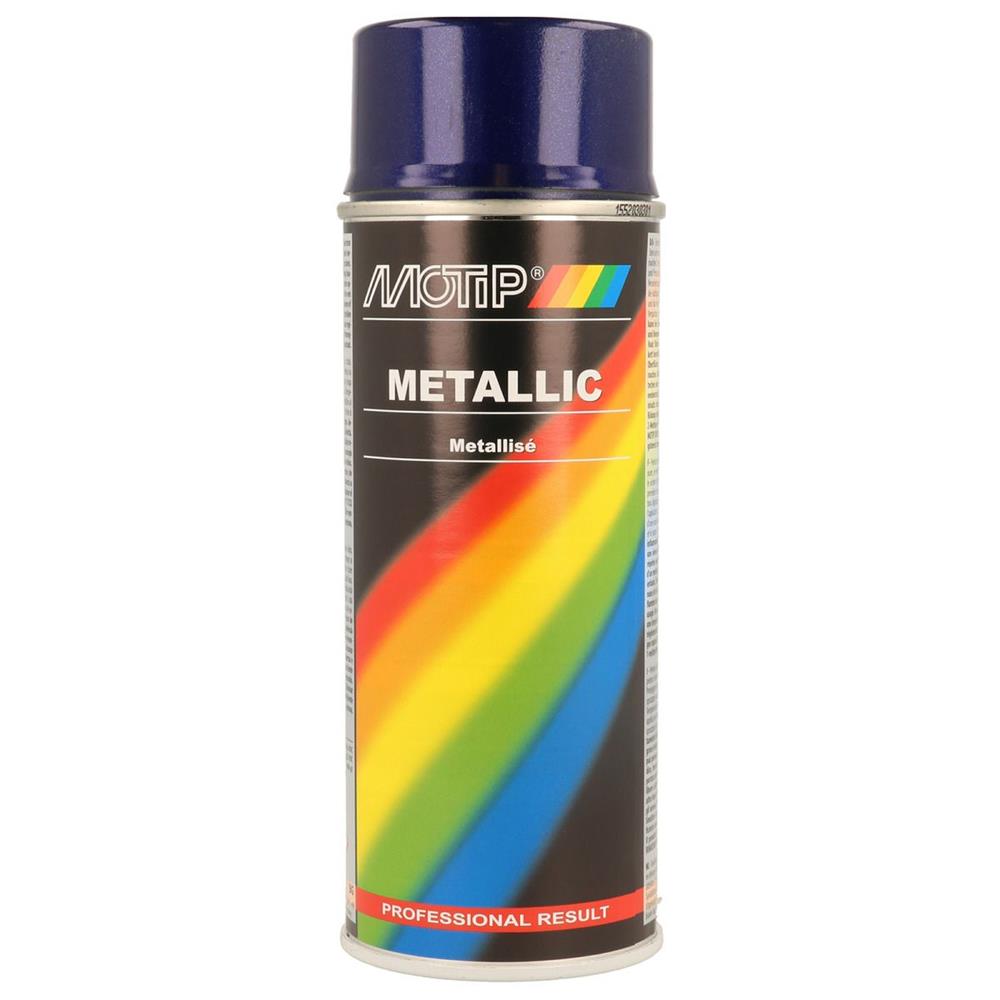 Pintura violeta aerossol metalia 400ml Motip. A sua loja online para materiais elétricos e de construção é a Angola-Materiais.shop. Garantimos qualidade e acessibilidade.