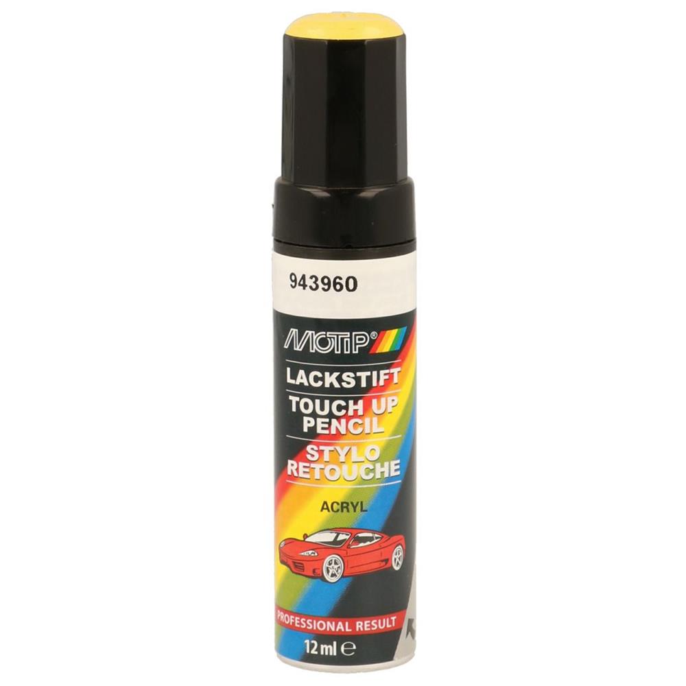Pincel retoque 943960 Motip amarelo brilhante tocar 12 ml. Materiais de construção que fazem a diferença. Angola-Materiais.shop, sua escolha inteligente.