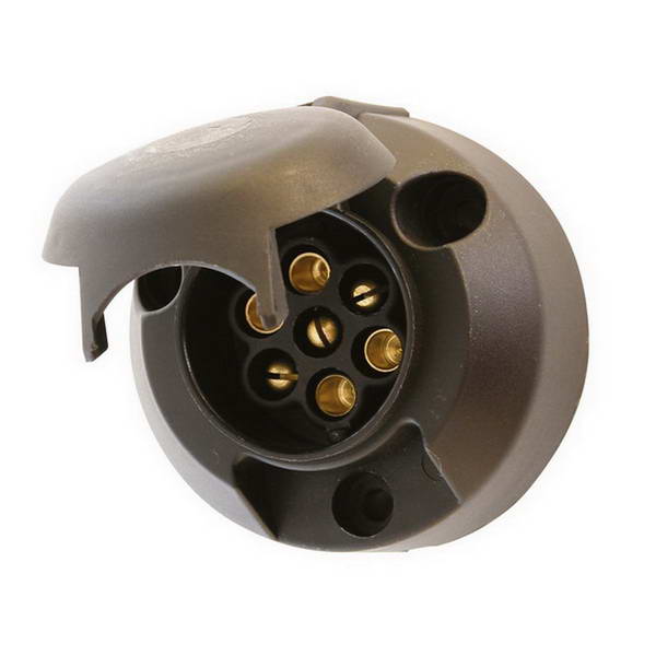 Passe 7 pinos 12V plástico. Profissionais da construção escolhem Angola-Materiais.shop. Porque a qualidade faz a diferença.