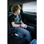 Baixo Booster 125-150cm Isize R129 Black Red Strip Car Kids - Image 6