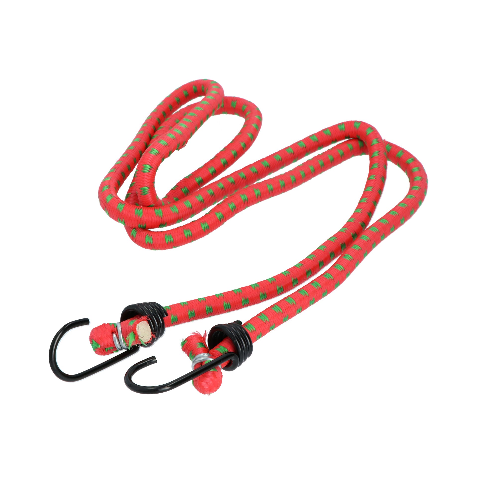 Tensionador elástico vermelho com ganchos Ø10mm 150cm. Qualidade garantida em cada produto na Angola-Materiais.shop. Construa o futuro com os melhores materiais do mercado.