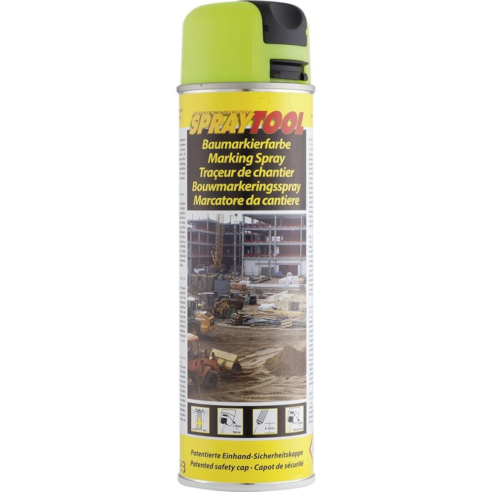 Fluo amarelo amarelo aerossol de 500 ml spraytool site tlater. Sua obra, nossos materiais. Angola-Materiais.shop, parceiro da construção angolana.