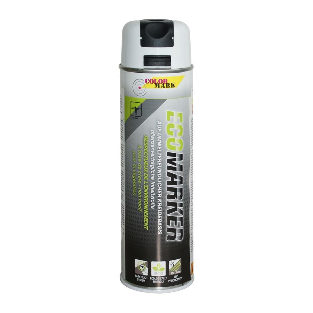 Traçador de linha com giz branco Ecomarker aerossol 500ml ColorMark. Cada projeto é único, e nós temos os materiais perfeitos. Angola-Materiais.shop.