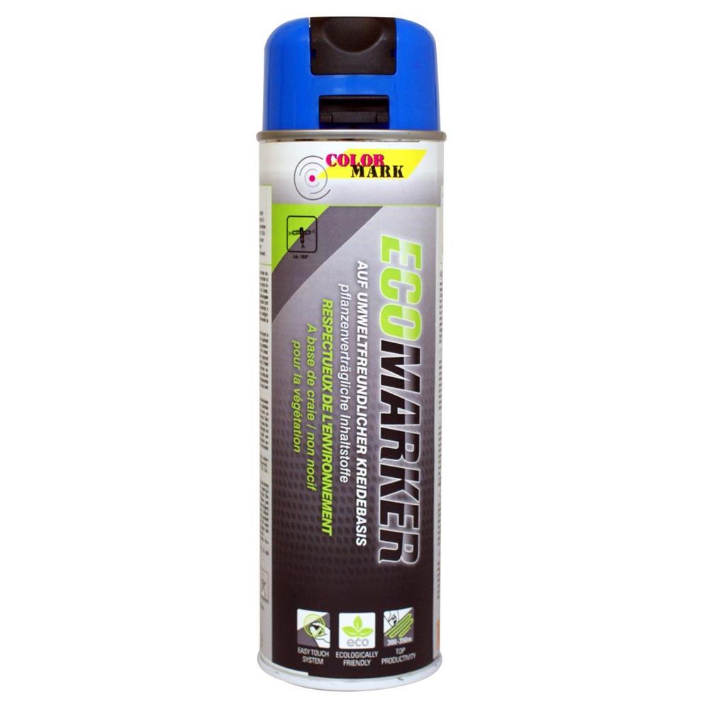 Traçador de linha com giz azul ecomarker aerosol 500ml Colormark. Materiais que fazem a diferença em cada projeto. Angola-Materiais.shop.