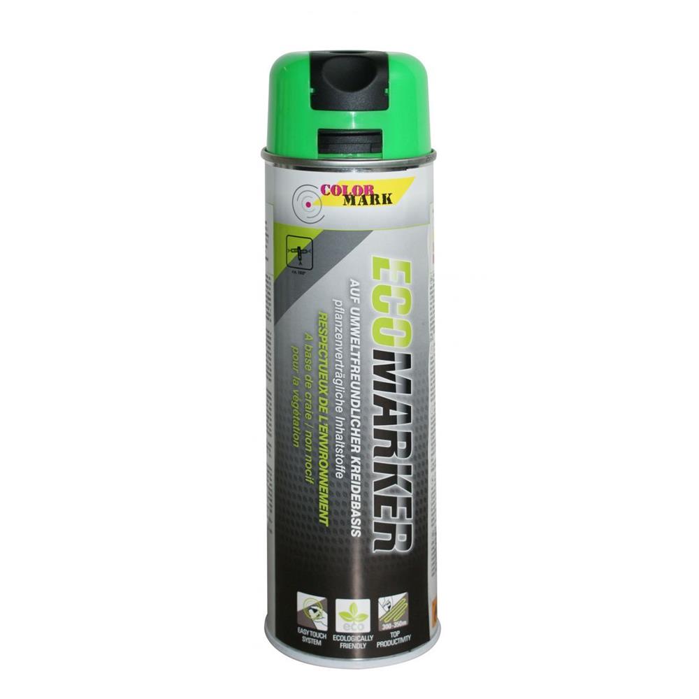 Traçador de linha com giz verde ecomarker aerosol 500ml ColorMark. Soluções completas para construção civil na Angola-Materiais.shop. Produtos de alta qualidade, preços competitivos.