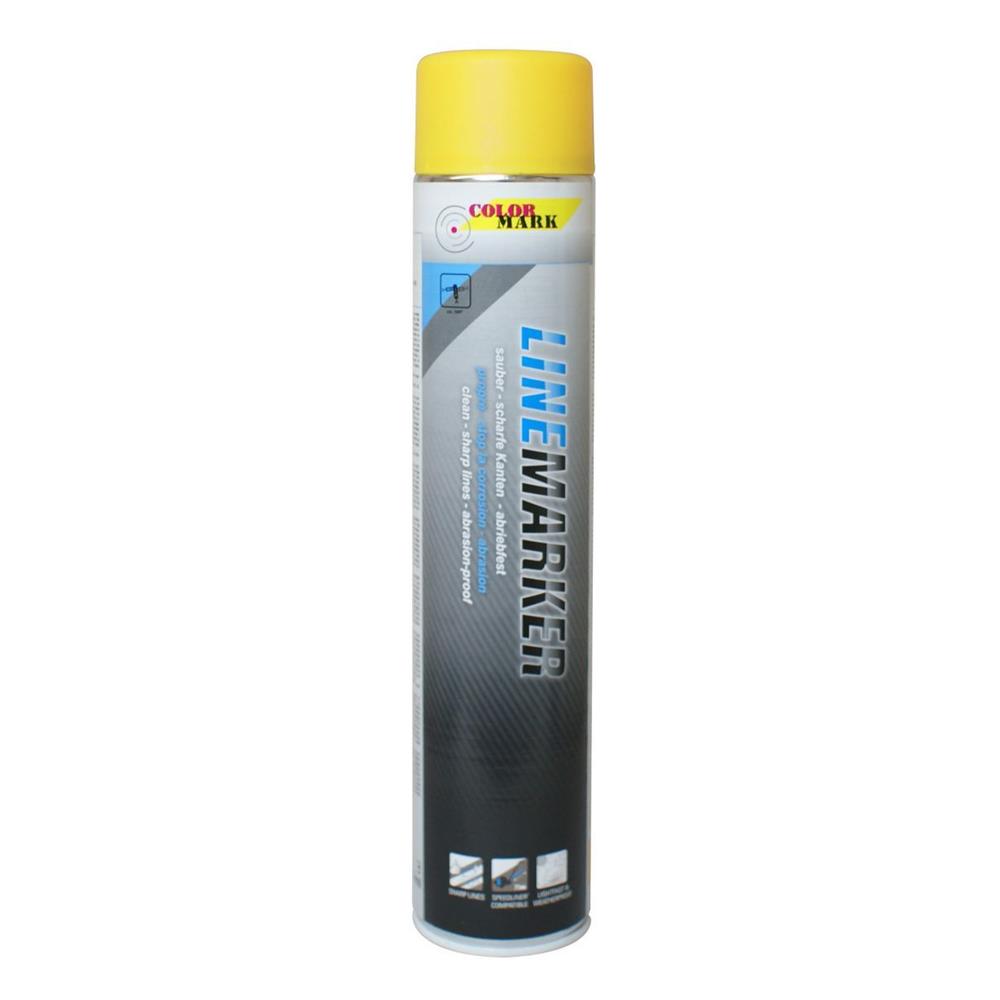 Linemarker marcador de linha amarela 750ml. Angola-Materiais.shop: Tecnologia, qualidade e inovação em materiais de construção.