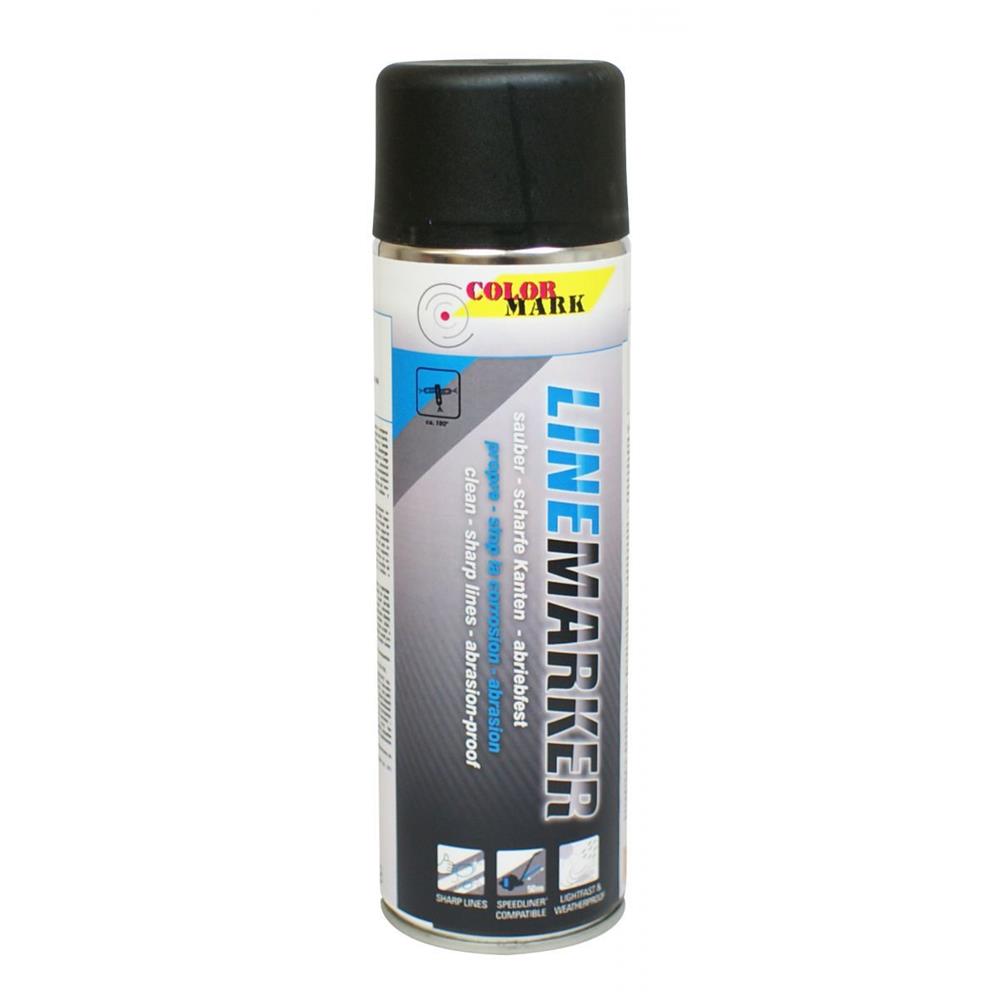 Linemarker Aerossol 500ml Colormark Black Linemarker Tracer. Ferramentas profissionais para resultados excepcionais. Angola-Materiais.shop.