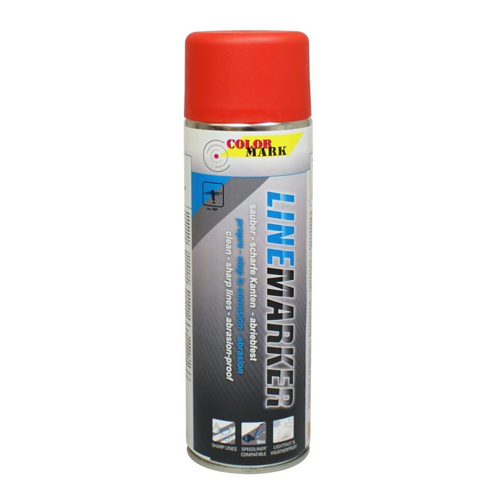 Aerossol de linha de linha do traçador de linha vermelha 500ml. Materiais que fazem a diferença em cada projeto. Angola-Materiais.shop.